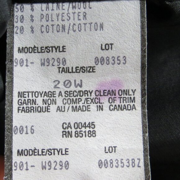 Vanity Fair Elegant Grey Suit - Picture 13 of 13